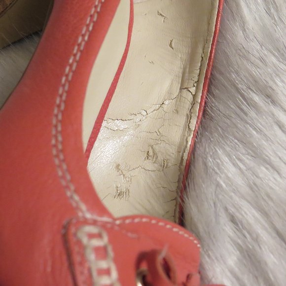 NINE WEST 'Dasher' pink peep toe pumps - Picture 8 of 10